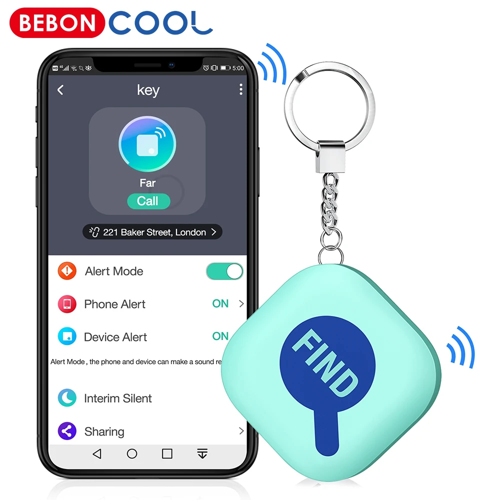 Wireless Bluetooth Key Finder Smart Tracker Key Detector Remote Key Locator For Phone Wallet Anti-Lost Alarm Tag Pets GPS Tracer
Wireless Bluetooth Key Finder Smart Tracker Key Detector Remote Key Locator For Phone Wallet Anti-Lost Alarm Tag Pets GPS Tracer