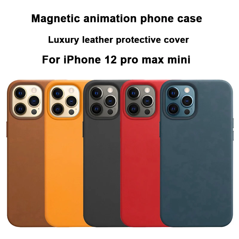 Оригинальный магнитный чехол для Apple из натуральной кожи для iPhone12 12Pro 12ProMax 12Mini, Официальный роскошный чехол 1:1 с зарядным устройством для тел...
Оригинальный магнитный чехол для Apple из натуральной кожи для iPhone12 12Pro 12ProMax 12Mini, Официальный роскошный чехол 1:1 с зарядным устройством для тел...