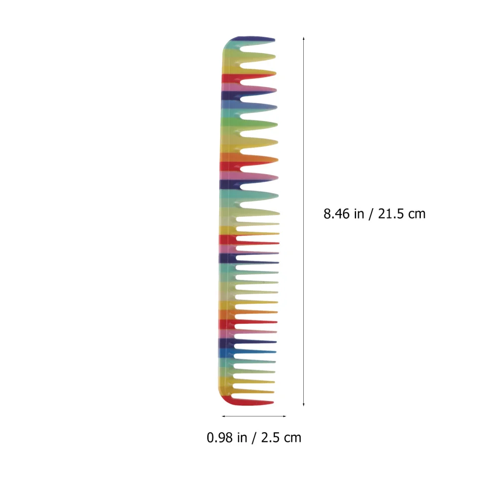 3pcs Colorful Hairstyling Combs Rainbow Modeling Hairdressing Tools Pintail Comb
3pcs Colorful Hairstyling Combs Rainbow Modeling Hairdressing Tools Pintail Comb