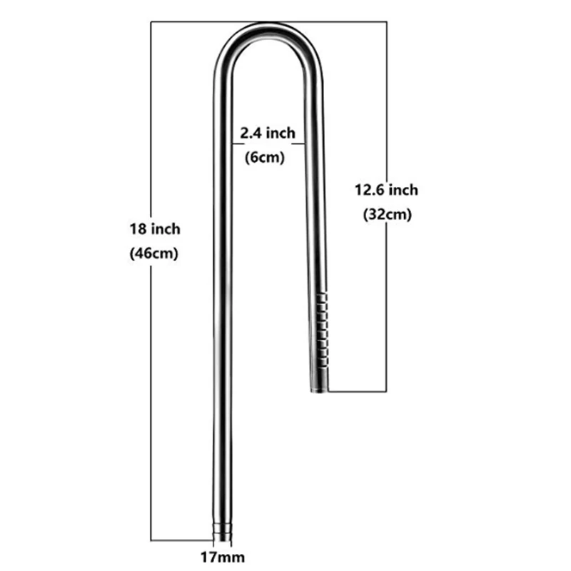 Lily Pipe Stainless Steel Inflow Outflow Filter for Aquarium Planted Fish Tank XKW
Lily Pipe Stainless Steel Inflow Outflow Filter for Aquarium Planted Fish Tank XKW