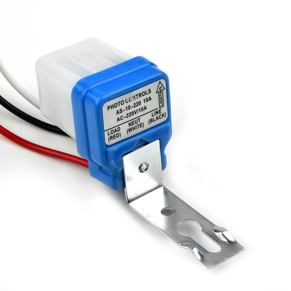 Automatic On Off Photocell Street Lamp Light Switch Controller AS-10-220V Photo Control Photoswitch Sensor Switch
Automatic On Off Photocell Street Lamp Light Switch Controller AS-10-220V Photo Control Photoswitch Sensor Switch