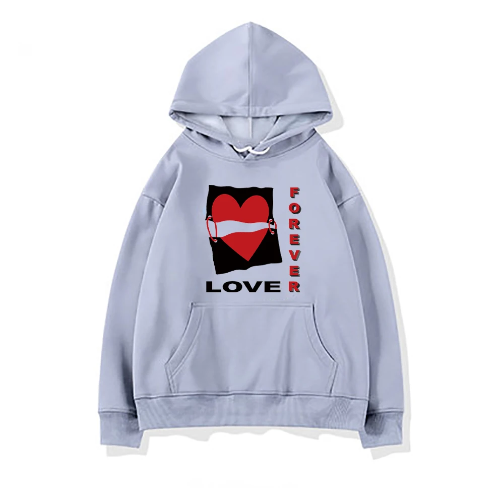 Forever Love Print Female Hoodie Fashion Casual 2021 Autumn Oversize Hoodies Fleece Harajuku O-Neck Sweatshirts Woman
Forever Love Print Female Hoodie Fashion Casual 2021 Autumn Oversize Hoodies Fleece Harajuku O-Neck Sweatshirts Woman
