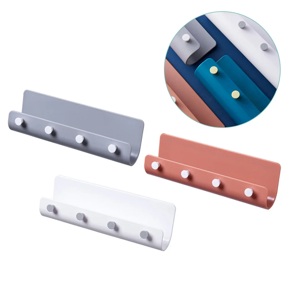 1*Hanger Rack 4 Hooks Seamless Wall-mounted Nail-free Adhesive Storage Holder Key Hanger Rack Wall Storage Rack
1*Hanger Rack 4 Hooks Seamless Wall-mounted Nail-free Adhesive Storage Holder Key Hanger Rack Wall Storage Rack