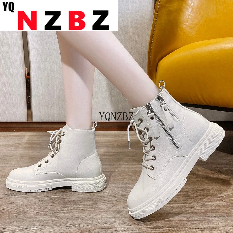 New Leather Ankle Boots for Women 2022 Autumn Square Heel Ladies Black Beige Platform Shoes Size 35-40 Winter Botines De Mujer
New Leather Ankle Boots for Women 2022 Autumn Square Heel Ladies Black Beige Platform Shoes Size 35-40 Winter Botines De Mujer