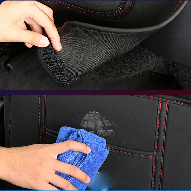 For Land Rover Discovery 5 Car Leather Rear Seat Anti-Kick Pad Cover Back Protection Waterproof Mat 2020 2019 2018 2017 
For Land Rover Discovery 5 Car Leather Rear Seat Anti-Kick Pad Cover Back Protection Waterproof Mat 2020 2019 2018 2017
