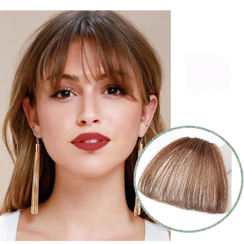 Clip In Synthetic Fake Hair Blunt Bangs Straight Hair Piece Hair Extension Fake Fringes Air Bang Women Natural Air Bangs 
Clip In Synthetic Fake Hair Blunt Bangs Straight Hair Piece Hair Extension Fake Fringes Air Bang Women Natural Air Bangs