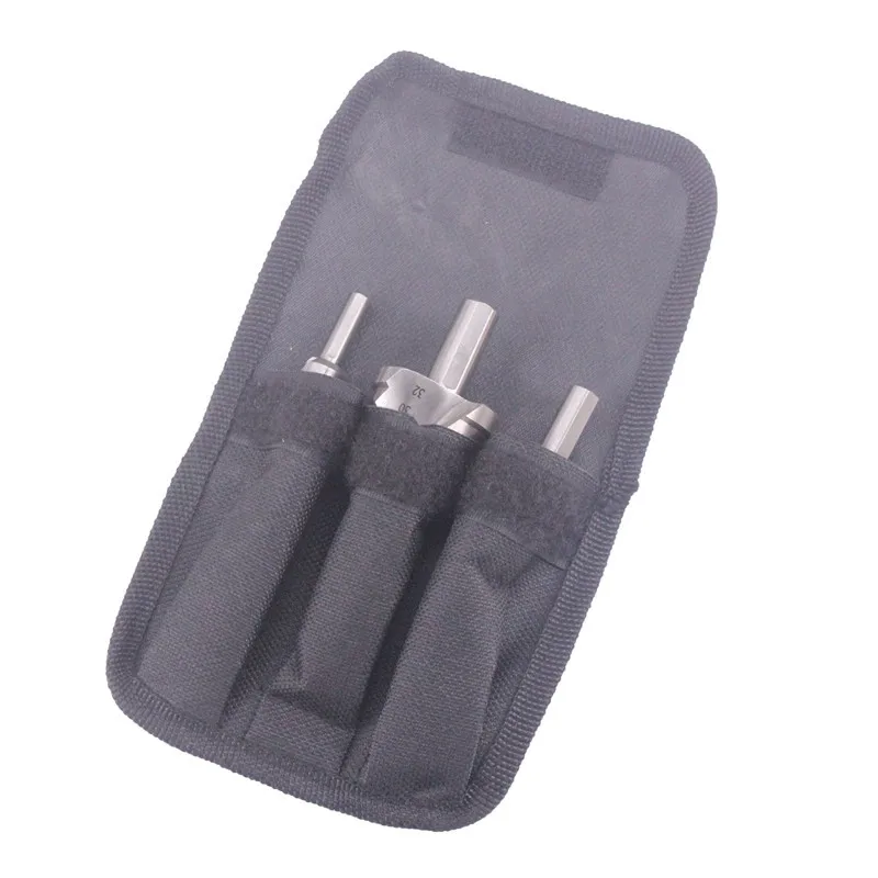 3pcs high speed steel rotary titanium plated step drill 4-12/4-20/4-32mm triangle shank pagoda hole cutter wood drilling tools 
3pcs high speed steel rotary titanium plated step drill 4-12/4-20/4-32mm triangle shank pagoda hole cutter wood drilling tools