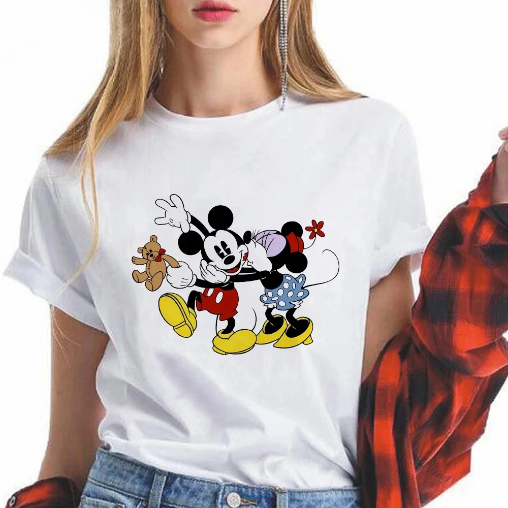 Женская одежда Disney Минни и Микки Маус, повседневная женская футболка Urbano, летняя Европейская мода, эстетические Топы Y2k, 0098
Женская одежда Disney Минни и Микки Маус, повседневная женская футболка Urbano, летняя Европейская мода, эстетические Топы Y2k, 0098
