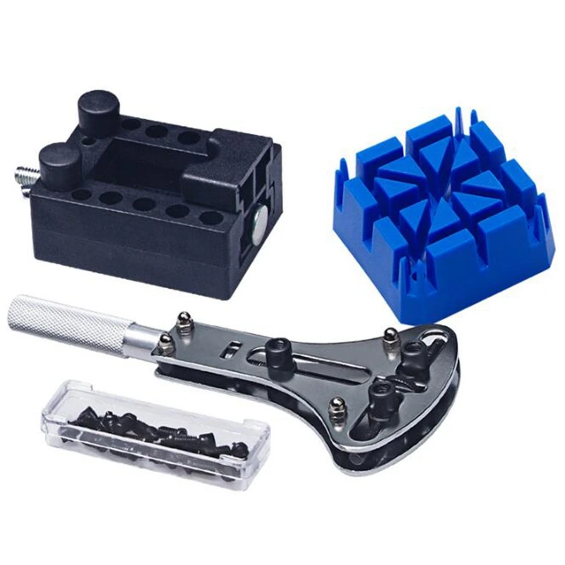 Watch Repair Tool Kit, Watch Band Link Tool Set, Case Opener Spring Bar Tools with Carrying Case
Watch Repair Tool Kit, Watch Band Link Tool Set, Case Opener Spring Bar Tools with Carrying Case