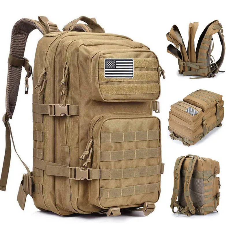 50L Large Military Capacity Man Army Tactical Backpacks Outdoor 3P Waterproof Assault Bags Pack Sport Trekking Camping
50L Large Military Capacity Man Army Tactical Backpacks Outdoor 3P Waterproof Assault Bags Pack Sport Trekking Camping