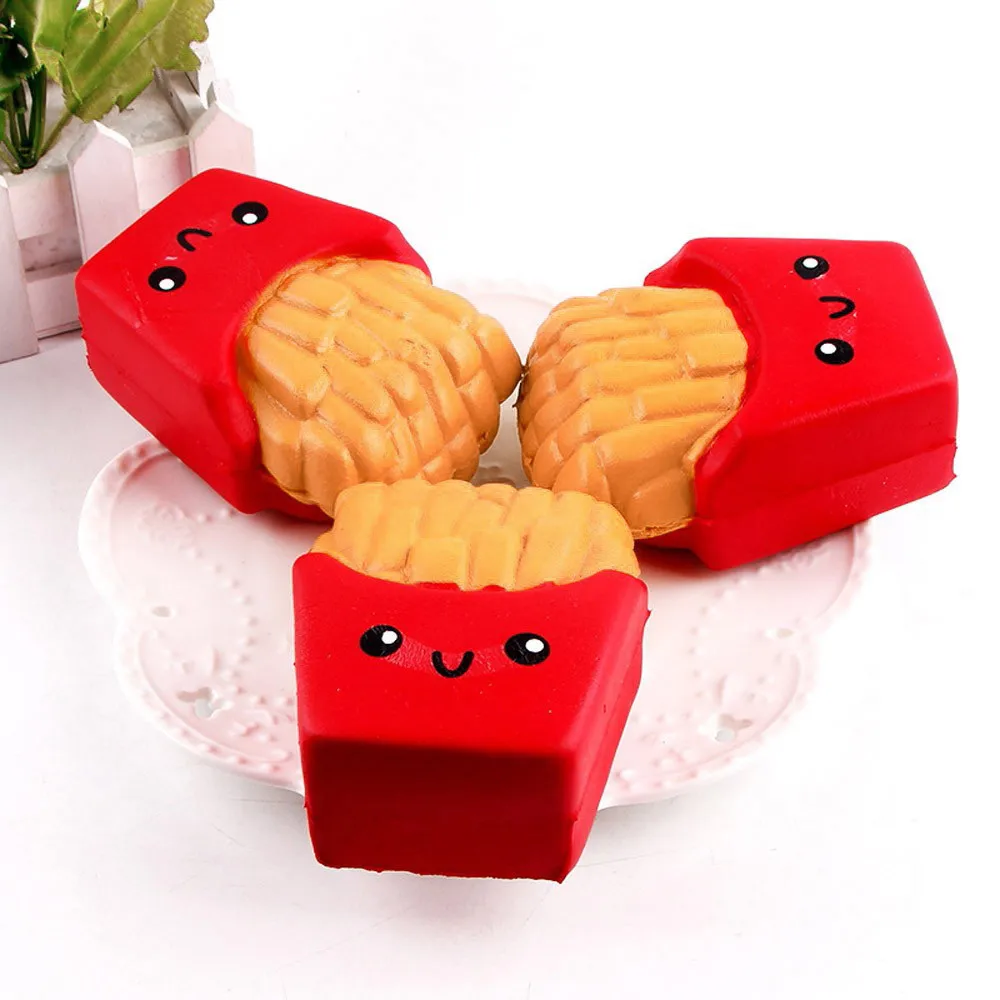Decompression Simulation Fries 12cm French Fries Cream Scented 6 Second Slow Rising Toy Mini Cute Healing Fun Toys Decoration
Decompression Simulation Fries 12cm French Fries Cream Scented 6 Second Slow Rising Toy Mini Cute Healing Fun Toys Decoration