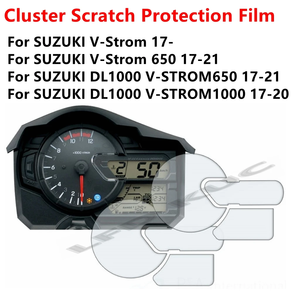 For SUZUKI V-Strom 650 DL1000 V-STROM650 V-STROM1000 Motorcycle Instrument Cluster Scratch Protection Film Screen Protector
For SUZUKI V-Strom 650 DL1000 V-STROM650 V-STROM1000 Motorcycle Instrument Cluster Scratch Protection Film Screen Protector