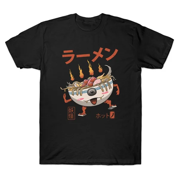 Summer New Clothing T Shirts Men Women yokai ramen T-shirt Cotton Hip Hop O Neck Tees Tops
Summer New Clothing T Shirts Men Women yokai ramen T-shirt Cotton Hip Hop O Neck Tees Tops