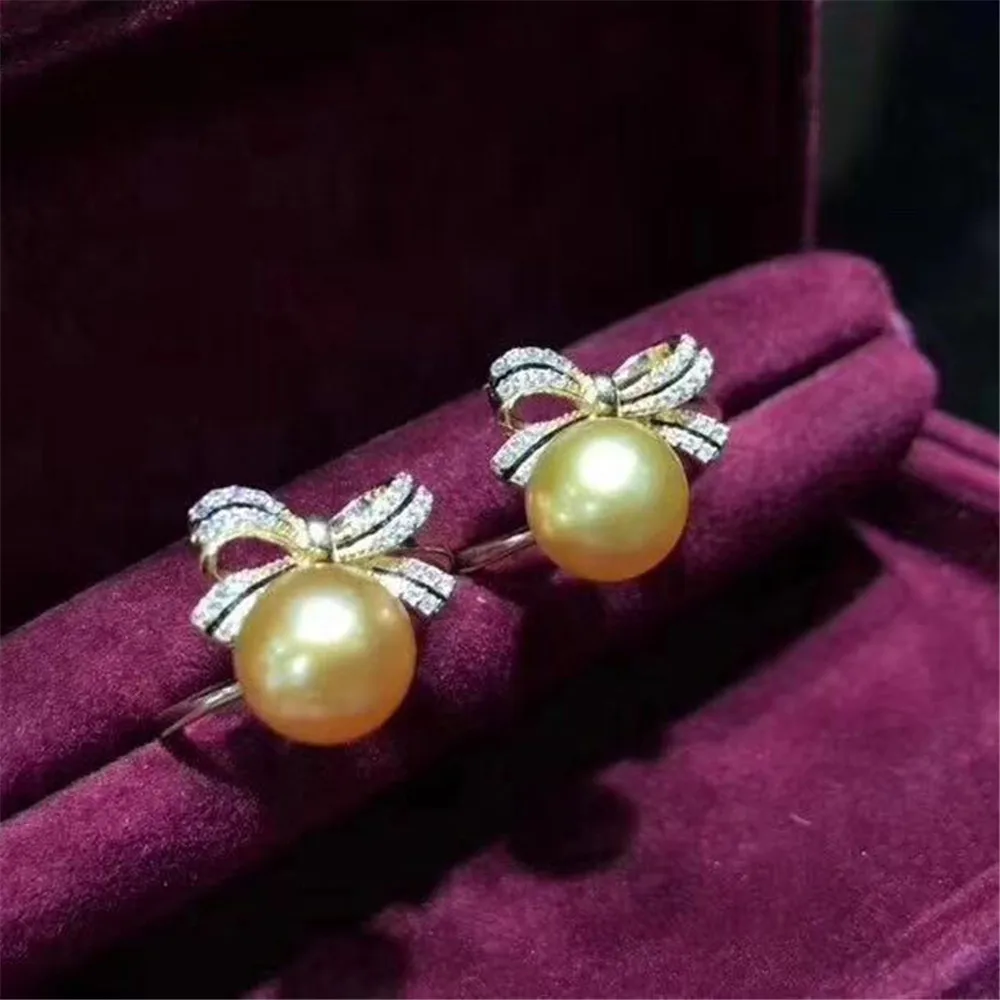 Ring Mount Pearl Accessories Adjustable Size 925 Sterling Silver Ring Jewelry DIY No Pearl
Ring Mount Pearl Accessories Adjustable Size 925 Sterling Silver Ring Jewelry DIY No Pearl