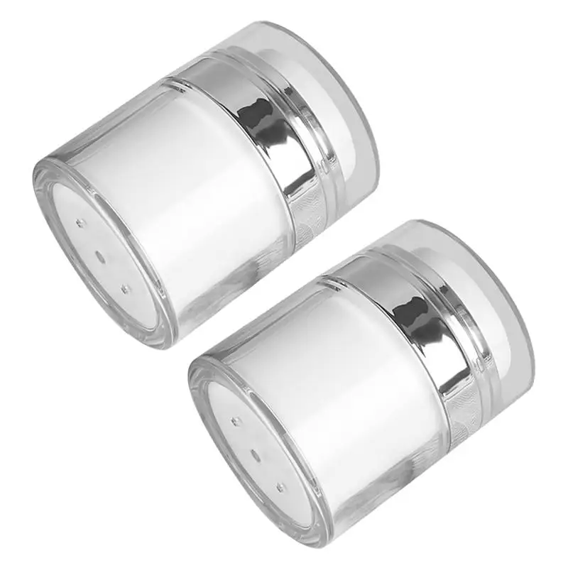 2Pcs Makeup Cream Cans Sub Bottles Cosmetics Sub Bottles Creams Jars for Hotel Camping
2Pcs Makeup Cream Cans Sub Bottles Cosmetics Sub Bottles Creams Jars for Hotel Camping