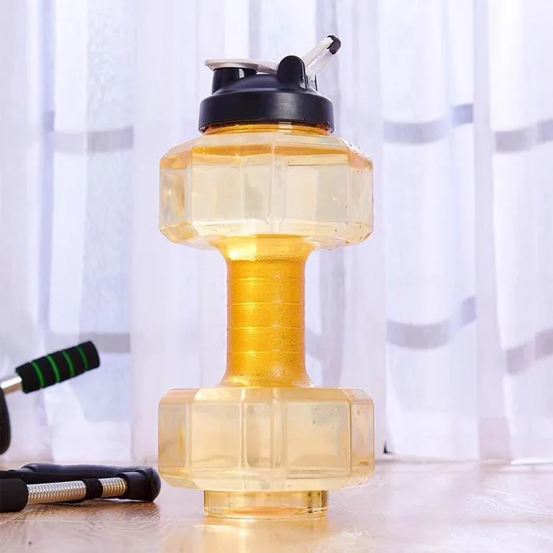 2.5L Colorful Transparent Dumbbell Fitness Water Bottle Portable Plastic Space Cup Drinkware Sports Outdoor Leakproof Water Cup
2.5L Colorful Transparent Dumbbell Fitness Water Bottle Portable Plastic Space Cup Drinkware Sports Outdoor Leakproof Water Cup