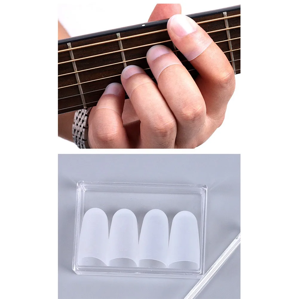 Guitar Finger Silicone Claw Protection Cover Guard Non-slip Fingertip Protectors Sleeve Guitarra Ukulele Finger Cots Anti-Pain
Guitar Finger Silicone Claw Protection Cover Guard Non-slip Fingertip Protectors Sleeve Guitarra Ukulele Finger Cots Anti-Pain
