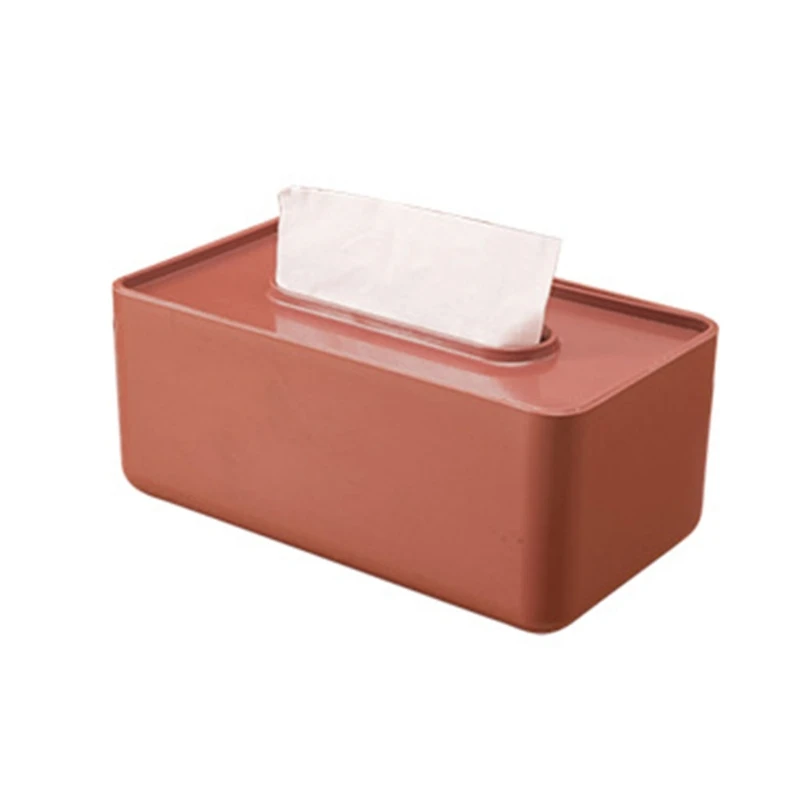MXLB Minimalist Nordic Plastic Tissue Box Cover Simple Solid Color Rectangular Napkin Holder Facial Paper Case Dispenser 
MXLB Minimalist Nordic Plastic Tissue Box Cover Simple Solid Color Rectangular Napkin Holder Facial Paper Case Dispenser