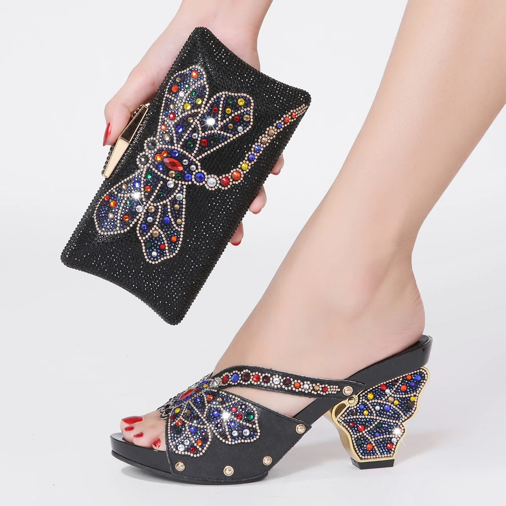 2022 Rhinestone Women Fashion Low Slippers Size 43 Banquet Wedding Summer Party Crystal Large Africa Italian Shoe And Bag Set
2022 Rhinestone Women Fashion Low Slippers Size 43 Banquet Wedding Summer Party Crystal Large Africa Italian Shoe And Bag Set