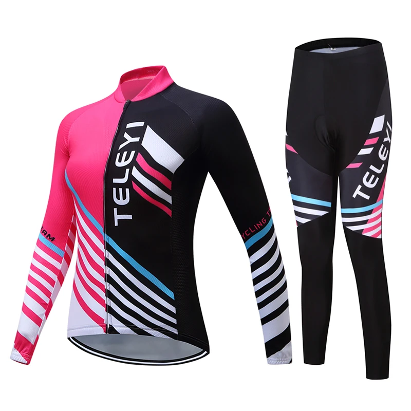 Teleyi Winter Thermal Fleece Cycling Clothing Anti-UV MTB Bicycle Wear Ropa Ciclismo Racing Bike Clothes Cycling Jersey Set 
Teleyi Winter Thermal Fleece Cycling Clothing Anti-UV MTB Bicycle Wear Ropa Ciclismo Racing Bike Clothes Cycling Jersey Set