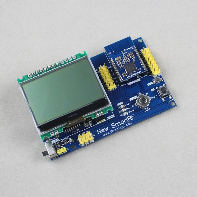 Bluetooth низкая энергия 4,0 CC2540 2541 второе поколение Новый SmartRF Плата развития с ЖК-дисплеем
Bluetooth низкая энергия 4,0 CC2540 2541 второе поколение Новый SmartRF Плата развития с ЖК-дисплеем