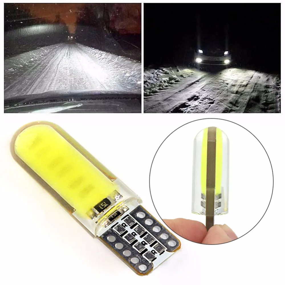 1 шт. T10 W5W светодиодный фары для автомобилей COB силиконовые интерьер светильник Автоматическая сигнальная лампа 12V 194 клиновидные боковые па... 
1 шт. T10 W5W светодиодный фары для автомобилей COB силиконовые интерьер светильник Автоматическая сигнальная лампа 12V 194 клиновидные боковые па...