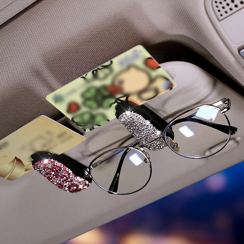 Rhinestones Car Sun Visor Glasses Ticket Clip Holder Auto Glasses Sunglasses Clip car Accessories Stickers Auto Accessories
Rhinestones Car Sun Visor Glasses Ticket Clip Holder Auto Glasses Sunglasses Clip car Accessories Stickers Auto Accessories