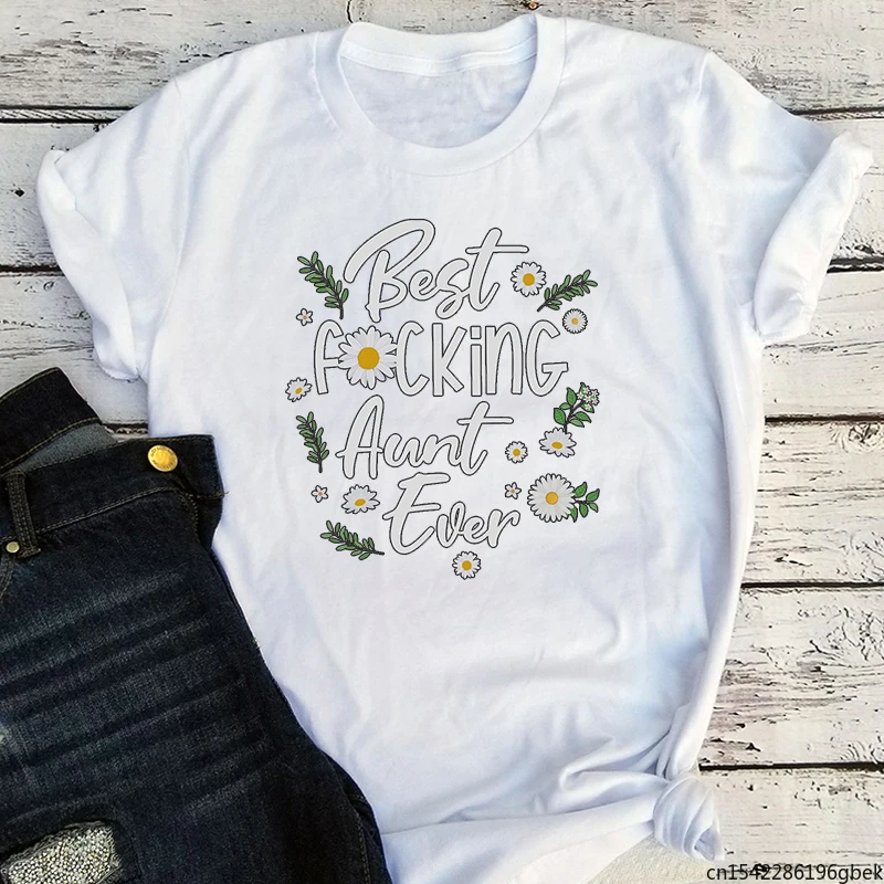 Best Aunt Sunflower Printing T-shirts Women Summer Graphic Streetwear Tops for Girls Vintage Clothing
Best Aunt Sunflower Printing T-shirts Women Summer Graphic Streetwear Tops for Girls Vintage Clothing