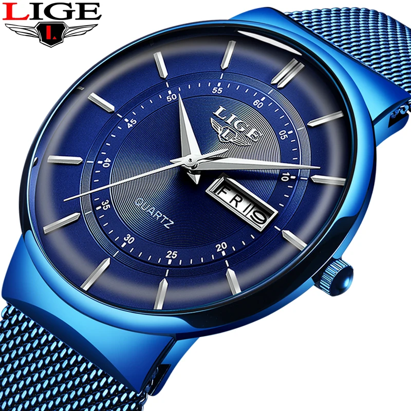 2021 New Blue Quartz Clock LIGE Mens Watches Top Brand Luxury Watch For Men Simple All Steel Waterproof Wrist Watch Reloj Hombre
2021 New Blue Quartz Clock LIGE Mens Watches Top Brand Luxury Watch For Men Simple All Steel Waterproof Wrist Watch Reloj Hombre