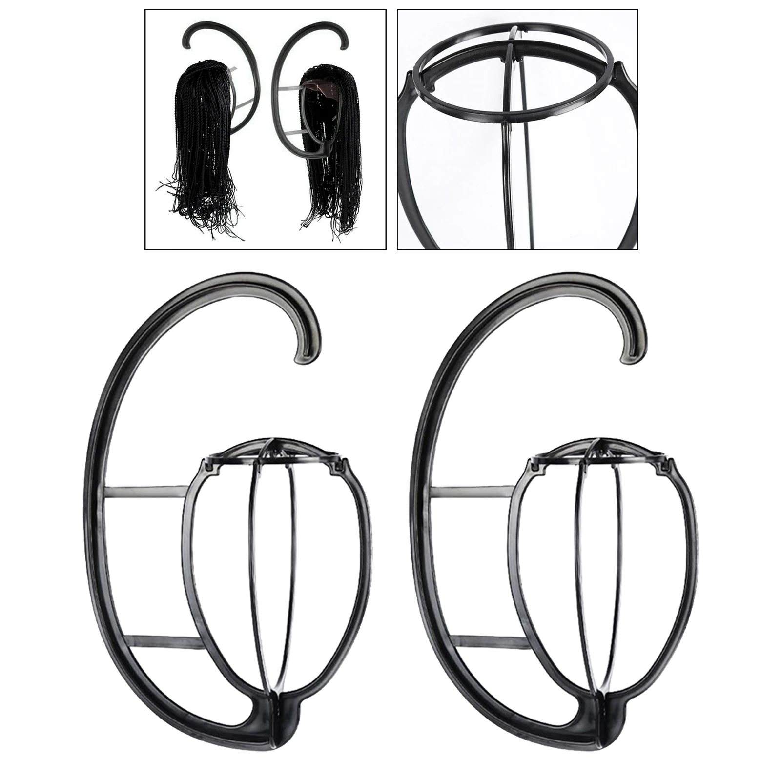 2Pcs Portable Wig Hanger Salon Barber Shop Hanging Cap Hats Hair Holder Dryer Display Stand Wig Accessory Wig Stand Rack
2Pcs Portable Wig Hanger Salon Barber Shop Hanging Cap Hats Hair Holder Dryer Display Stand Wig Accessory Wig Stand Rack