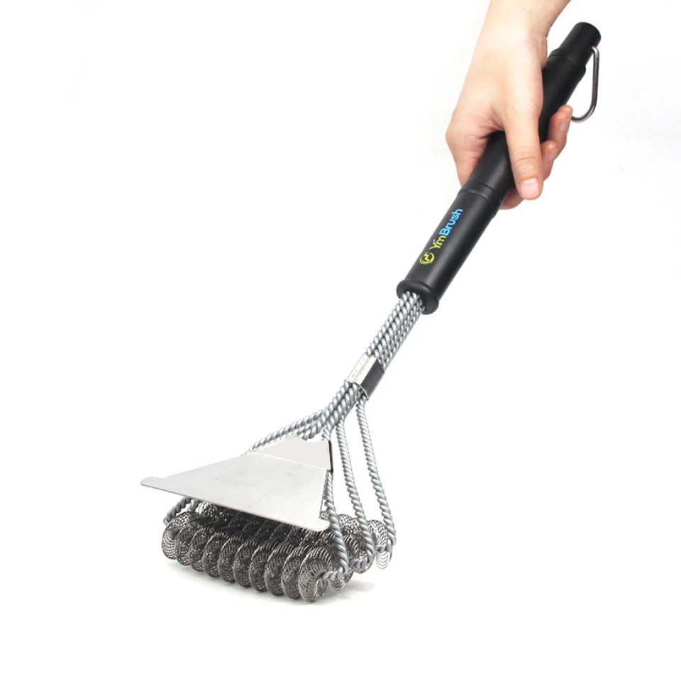 Barbecue Grill BBQ Brush Clean Tool Grill Accessories Stainless Steel Bristles Non-stick Cleaning Brushes Barbecue Accessories
Barbecue Grill BBQ Brush Clean Tool Grill Accessories Stainless Steel Bristles Non-stick Cleaning Brushes Barbecue Accessories