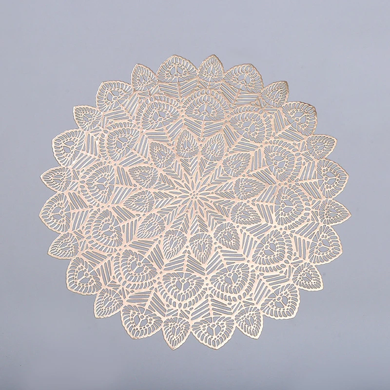 PVC Hollow Flower Nordic Style Non-slip Kitchen Placemat Coaster Insulation Pad Dish Coffee Cup Table Mat Home Hotel Decor 51174
PVC Hollow Flower Nordic Style Non-slip Kitchen Placemat Coaster Insulation Pad Dish Coffee Cup Table Mat Home Hotel Decor 51174