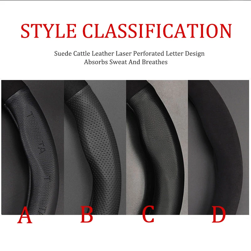 Suede Cow Leather Car Steering Wheel Cover For BMW E90 520i 525i 528i 530i 320 318i 328xi 2007/GT2/6/1/7Series X1X2X3X4X5X6X7
Suede Cow Leather Car Steering Wheel Cover For BMW E90 520i 525i 528i 530i 320 318i 328xi 2007/GT2/6/1/7Series X1X2X3X4X5X6X7