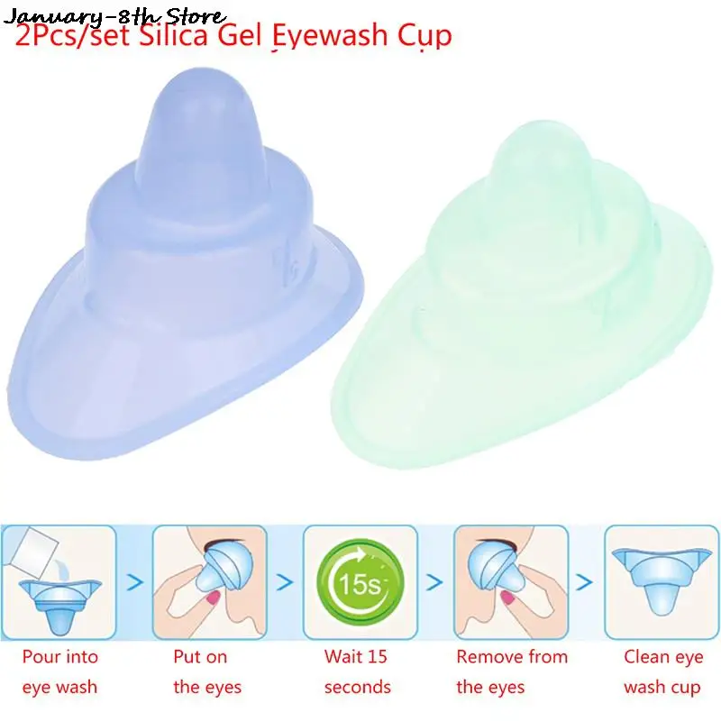 2pcs Eyewash Eye Wash Cup Silicone Resuable Medical Soft Eye Bath Cup Eye Wash Cup For Elderly Women Men Children
2pcs Eyewash Eye Wash Cup Silicone Resuable Medical Soft Eye Bath Cup Eye Wash Cup For Elderly Women Men Children