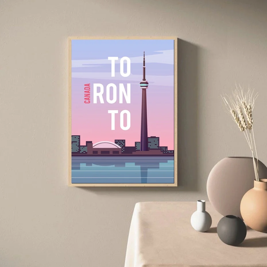 Toronto, Canada Poster Print, Home Wall Art, Office Wall Decor, Travel poster, No Frame
Toronto, Canada Poster Print, Home Wall Art, Office Wall Decor, Travel poster, No Frame