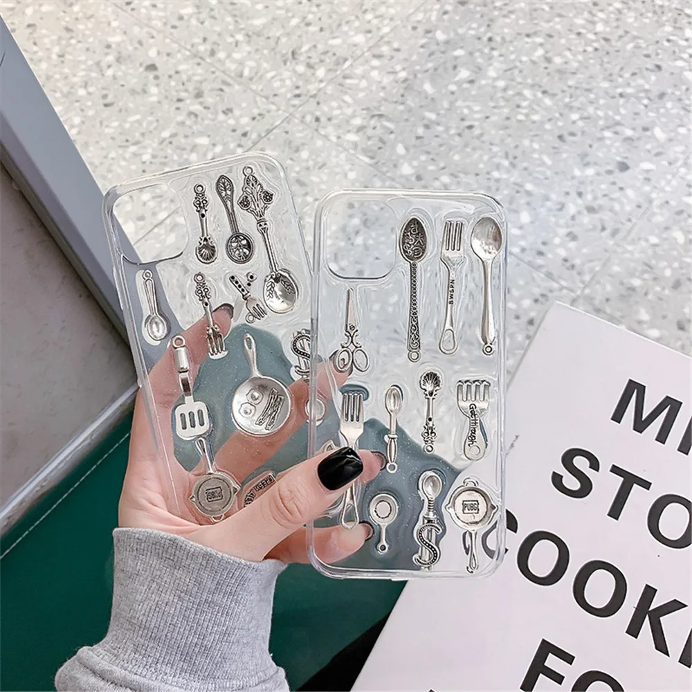 Funny USD noble Kitchenware Spoon fork Pot shovel Phone Case For iPhone 13 8 Plus se2 12 11 Pro X XS Max XR Epoxy 3D Clear Cover
Funny USD noble Kitchenware Spoon fork Pot shovel Phone Case For iPhone 13 8 Plus se2 12 11 Pro X XS Max XR Epoxy 3D Clear Cover