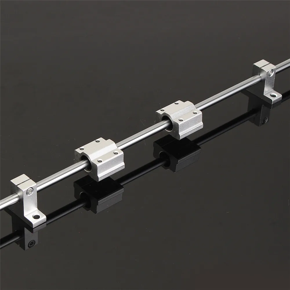 200/600/800mm x 8mm Linear Rail Shaft Rod with Bearing Guide Support and SCS8UU Bearing Block
200/600/800mm x 8mm Linear Rail Shaft Rod with Bearing Guide Support and SCS8UU Bearing Block