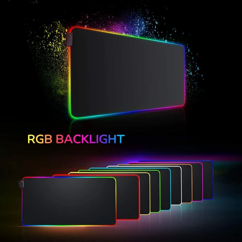 RGB игровой коврик для мыши мальчиков подарок на день рождения Рождественский