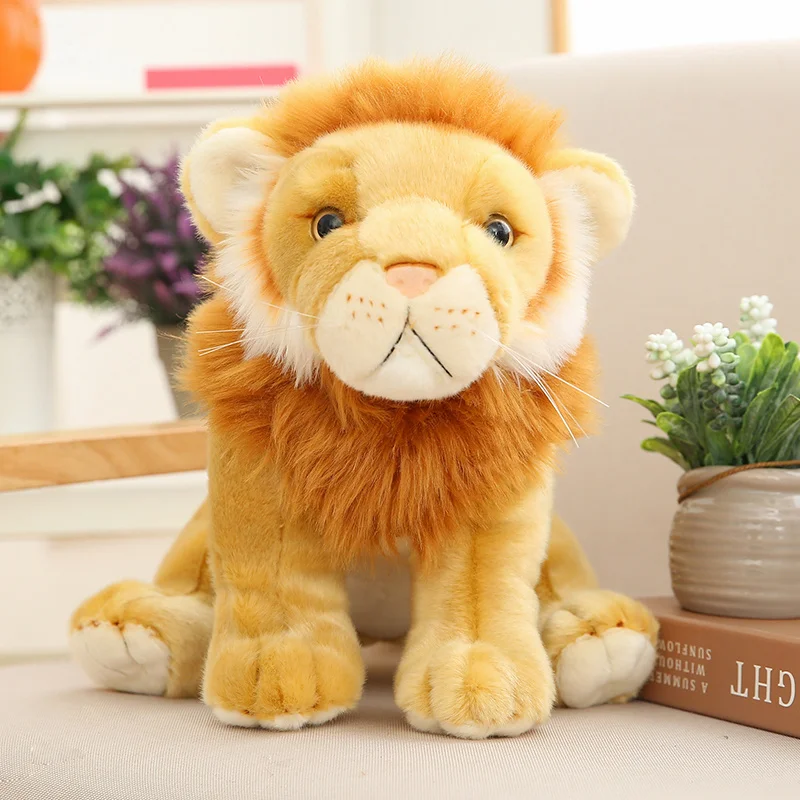 cute sitting lion Plush Stuffed wild animal Toys doll Lovely Christmas for Kids gift
cute sitting lion Plush Stuffed wild animal Toys doll Lovely Christmas for Kids gift