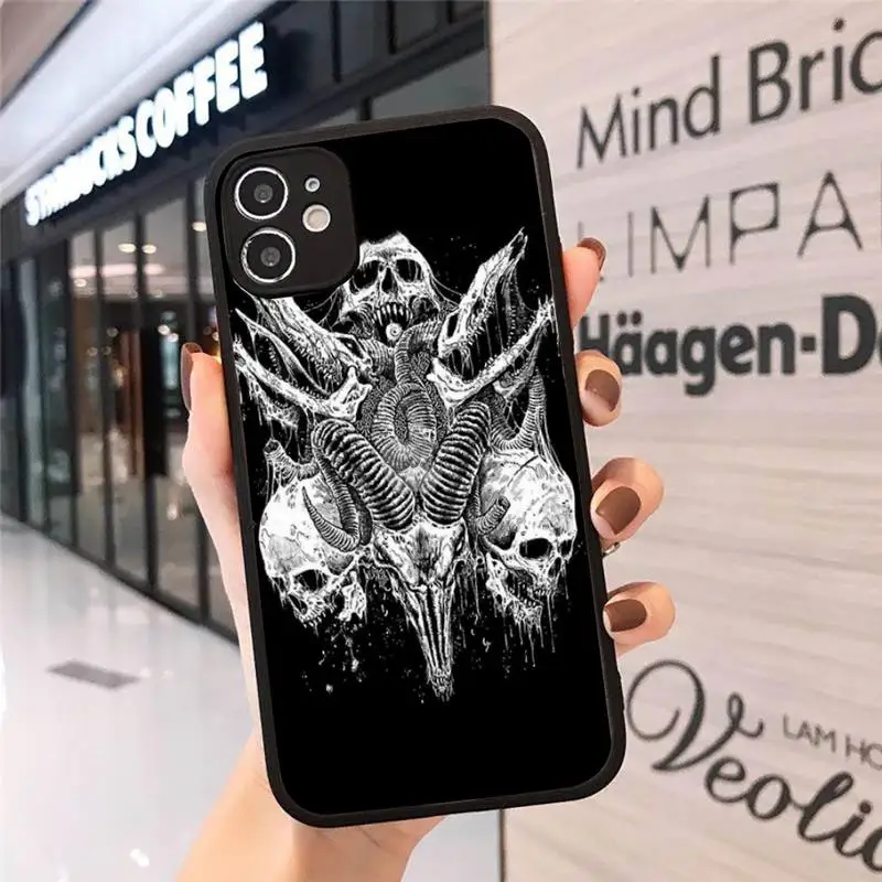Pentagram 666 Demonic Satanic Phone Case For iphone 12 11 8 7 plus mini x xs xr pro max matte transparent cover 
Pentagram 666 Demonic Satanic Phone Case For iphone 12 11 8 7 plus mini x xs xr pro max matte transparent cover