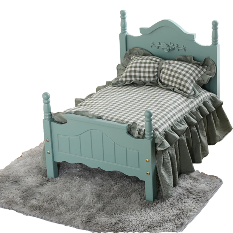 Four Seasons Universal Pet Solid Wood Bed Pastoral Princess Bed Dog Bed Teddy Bichon Dog Kennel Cat Nest Keep Warm And Moisture
Four Seasons Universal Pet Solid Wood Bed Pastoral Princess Bed Dog Bed Teddy Bichon Dog Kennel Cat Nest Keep Warm And Moisture