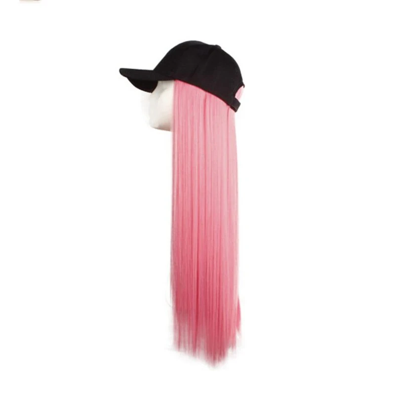 Hot Sale Wigs Female Cap False Hair Net Red Long Straight Hair Color Optional Baseball Cap Wig Cosplay Party Dress Props Hat
Hot Sale Wigs Female Cap False Hair Net Red Long Straight Hair Color Optional Baseball Cap Wig Cosplay Party Dress Props Hat