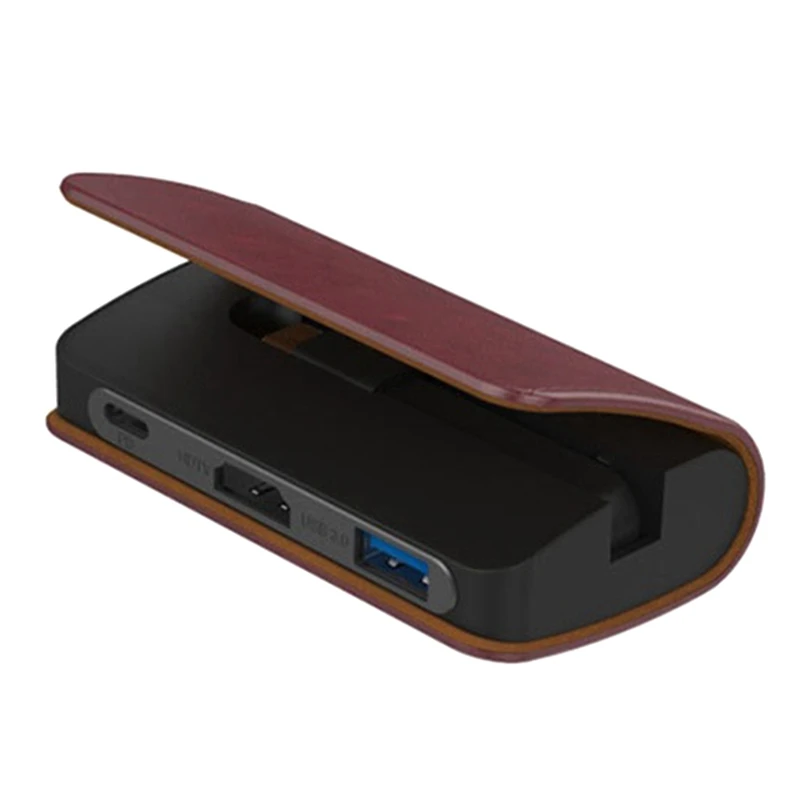 4-в-1 многофункциональная док-станция RJ45/PD/USB3.0/HDMI мультиинтерфейсная док-станция типа C с защитной крышкой
4-в-1 многофункциональная док-станция RJ45/PD/USB3.0/HDMI мультиинтерфейсная док-станция типа C с защитной крышкой