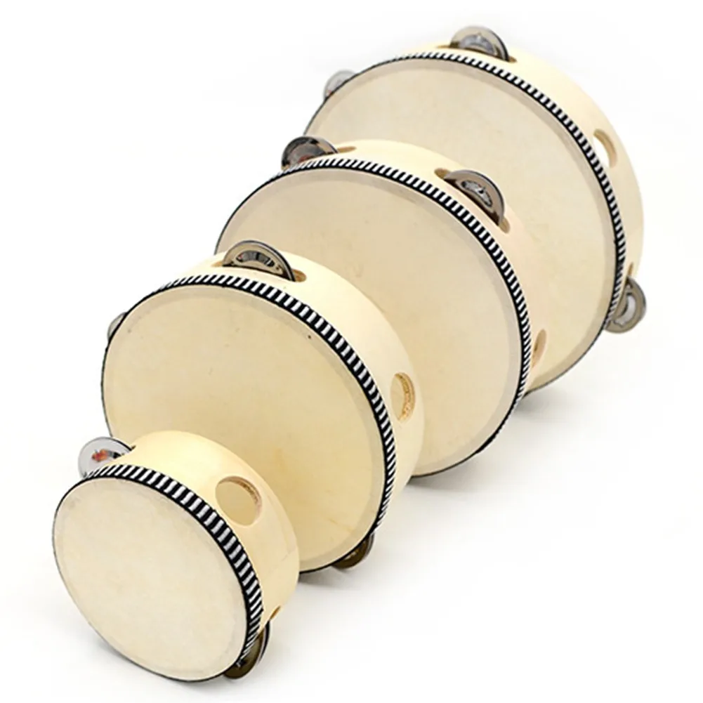 Musical Instruments Tambourine Drum Percussion Hand Drums Toy 4/6/8/10in Percussion Musical Educational Instrument For KTV Party
Musical Instruments Tambourine Drum Percussion Hand Drums Toy 4/6/8/10in Percussion Musical Educational Instrument For KTV Party