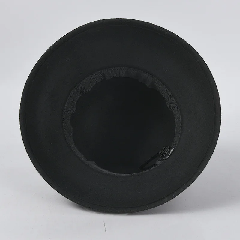 Fashion Pearl Fedoras Hat For Women Black Dome Top Wool Hats French Retro Winter Hat Wholesale
Fashion Pearl Fedoras Hat For Women Black Dome Top Wool Hats French Retro Winter Hat Wholesale