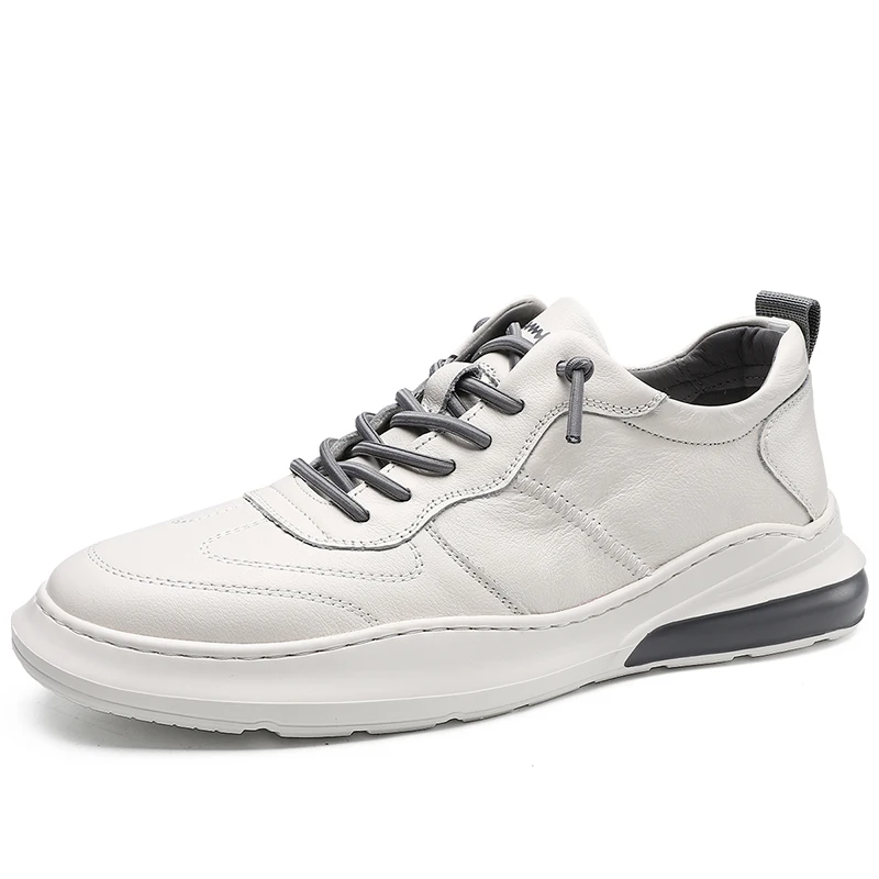 2021 Fashion Mens White Leather Casual Shoes Daily Street Trendy Youth Flat Sneakers Comfort Non-slip Board Footwear for Male
2021 Fashion Mens White Leather Casual Shoes Daily Street Trendy Youth Flat Sneakers Comfort Non-slip Board Footwear for Male