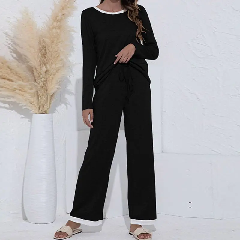 Autumn Women Long Sleeve Pajama Set Wear Homewear Ladies Nightwear Sleepwear Pajamas Sleep Wear
Autumn Women Long Sleeve Pajama Set Wear Homewear Ladies Nightwear Sleepwear Pajamas Sleep Wear