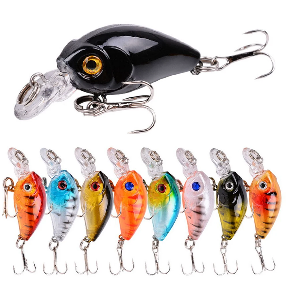 45mm 3.5g Black Minnow Fishing Lure Crankbait Hard Bait Topwater Artificial Wobbler Bass Lure Fishing Accessories
45mm 3.5g Black Minnow Fishing Lure Crankbait Hard Bait Topwater Artificial Wobbler Bass Lure Fishing Accessories