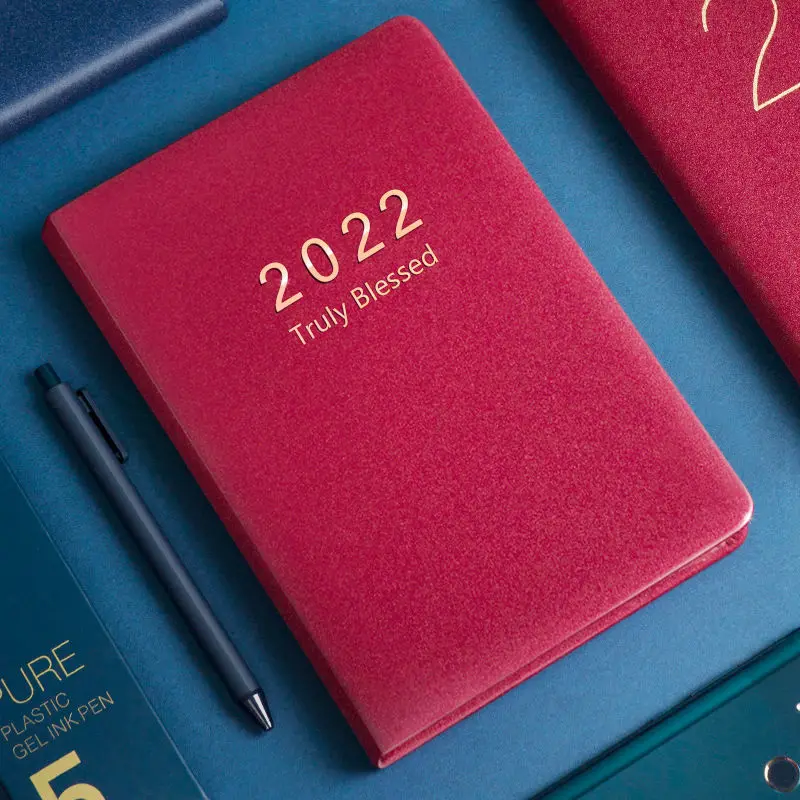 New Fashion Agenda 2022 Jan-Dec Diary English language Thicken notebook A5 Leather soft cover School planner Efficiency journal
New Fashion Agenda 2022 Jan-Dec Diary English language Thicken notebook A5 Leather soft cover School planner Efficiency journal