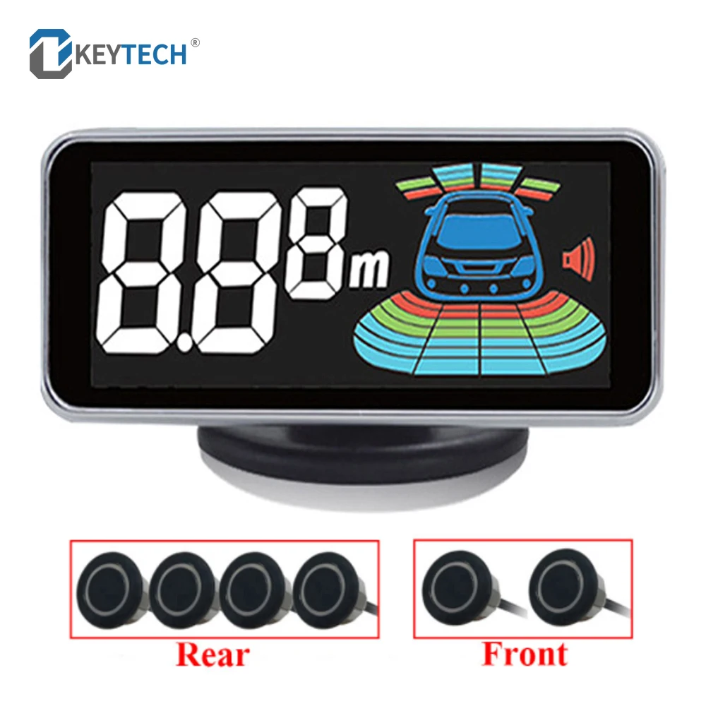 OkeyTech Parking Sensor 6 Car Reversing Radar Detector Parktronic Parking System Car Reverse Sensor Backup LED Parking Reverse
OkeyTech Parking Sensor 6 Car Reversing Radar Detector Parktronic Parking System Car Reverse Sensor Backup LED Parking Reverse